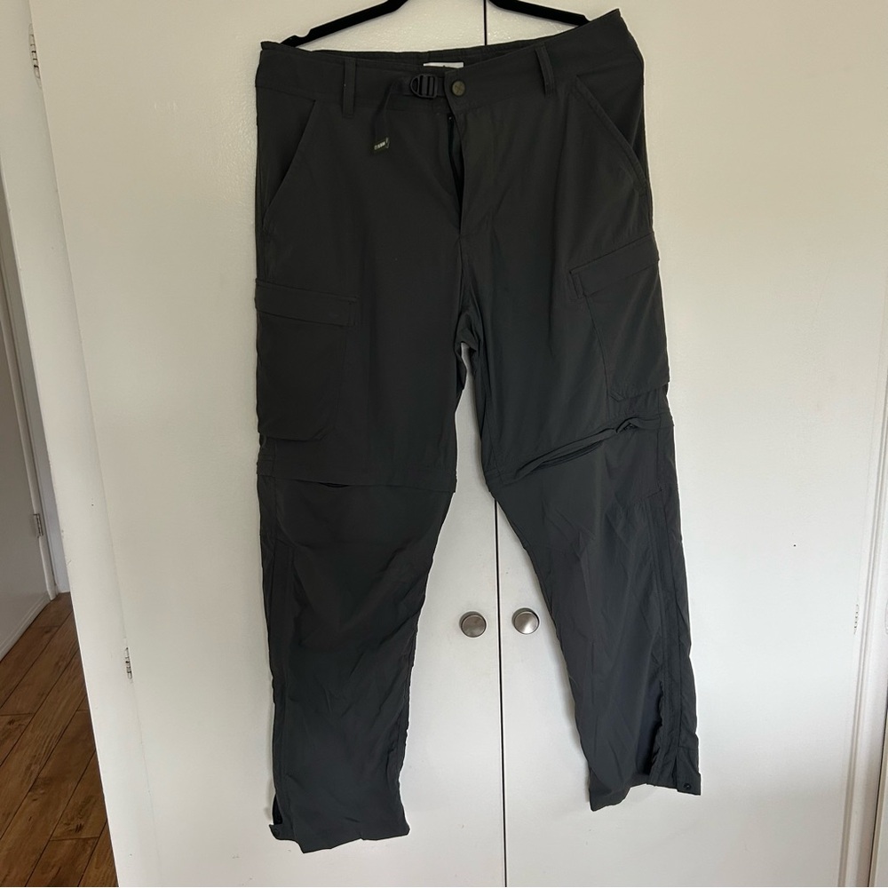 REI gray hiking pants size 34W